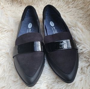 DR. SCHOLL'S Be Free pointed toe flats loafers work shoes 6.5 patent Com…